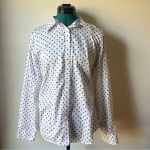 Chaps Polka dot button up